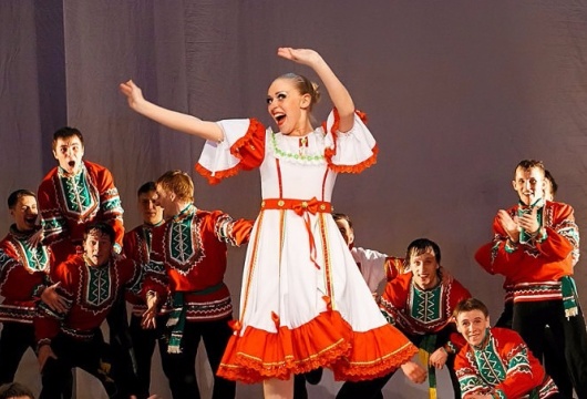 Отчетный концерт ансамбля народного танца «Молодой Кузбасс»